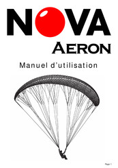 Nova AERON Manuel D'utilisation