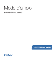 Beltone myPAL Micro Mode D'emploi