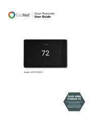 EcoNet UETST700SYS Guide D'utilisation