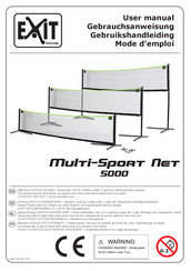 Exit Toys Multi-Sport Net 5000 Mode D'emploi