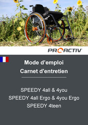 PRO ACTIV SPEEDY 4teen Mode D'emploi