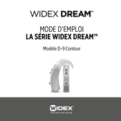 Widex D-9 Mode D'emploi