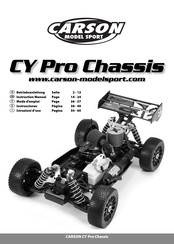 Carson CY Pro Chassis Mode D'emploi