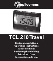 Amplicomms TCL 210 Travel Mode D'emploi