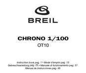 Breil CHRONO 1/100 Mode D'emploi