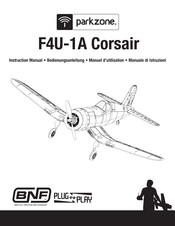 PARKZONE F4U-1A Corsair Manuel D'utilisation