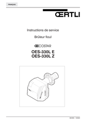 OERTLI OECOSTAR OES-330L E Instructions De Service