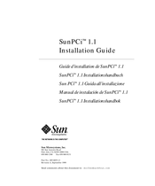 Sun Microsystems SunPCi 1.1 Guide D'installation