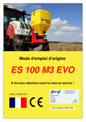 APV ES 100 M3 EVO Mode D'emploi D'origine