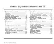 Cadillac DTS Guide Du Propriétaire