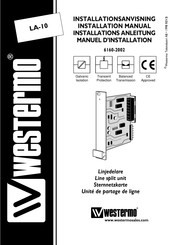 Westermo LA-10 Manuel D'installation