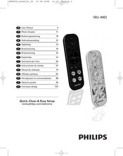 Philips SRU 4002 Mode D'emploi