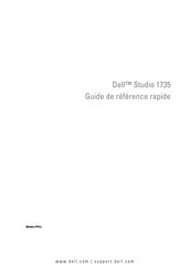 Dell Studio 1735 Guide De Référence Rapide