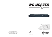 JB Systems Light WD MERGER Mode D'emploi