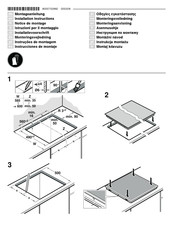 NEFF PKN645FP1E Notice De Montage