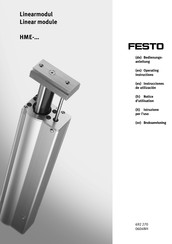 Festo HME- Série Notice D'utilisation