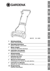 Gardena 380 EC Mode D'emploi