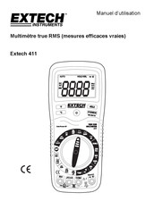 Extech Instruments EX411 Manuel D'utilisation
