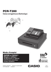 Casio PCR-T280 Mode D'emploi