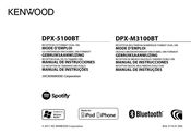 Kenwood DPX-3100BT Mode D'emploi