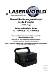 Laserworld PL-31.000RGB Mode D'emploi