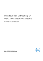 Dell UltraSharp 24 Guide D'utilisation