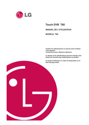 Lg Touch DVB T80 Manuel De L'utilisateur