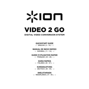 ION VIDEO 2 GO Guide D'utilisation Rapide