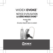 Widex ERB0 Notice D'utilisation