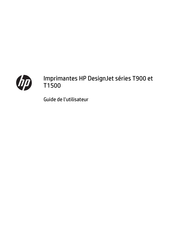 HP DesignJet T900 Guide De L'utilisateur
