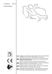 GGP ITALY TC 122 Série Manuel D'utilisation