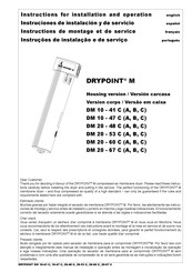 Beko DRYPOINT DM 10-47 CA Instructions De Montage Et De Service