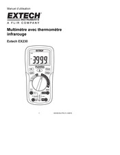 Extech Instruments EX230 Manuel D'utilisation