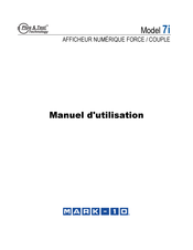 Mark-10 7i Manuel D'utilisation