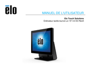 Elo Touch Solutions 15E3 Manuel De L'utilisateur