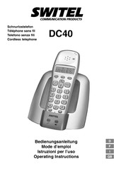 switel DC40 Mode D'emploi