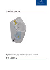 Villeroy & Boch ProDetect 2 Mode D'emploi