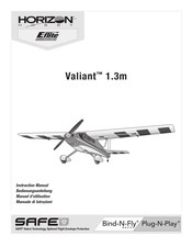 Horizon Hobby E-Flite Valiant 1.3m Manuel D'utilisation
