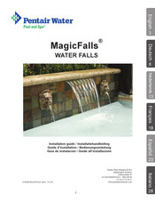 Pentair Water Pool and Spa MagicFalls Guide D'installation