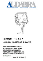 ALDABRA LUXOR L2 Instructions De Montage