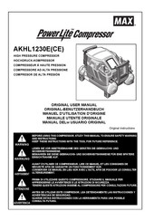 Max PowerLite AKHL1230ECE Manuel D'utilisation D'origine