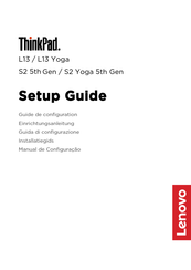 ThinkPad S2 Yoga 5th Gen Guide De Configuration