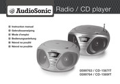 AudioSonic CD-1569IT Mode D'emploi