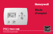 Honeywell PRO TH4110B Mode D'emploi