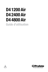 Profoto D4 2400 Air Guide D'utilisation