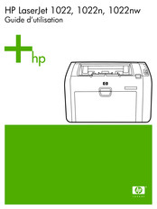 HP LaserJet 1022nw Guide D'utilisation
