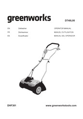 GreenWorks DHF301 Manuel D'utilisation