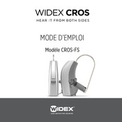 Widex CROS-FS Mode D'emploi