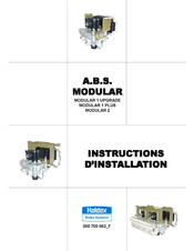 Haldex A.B.S. MODULAR Instructions D'installation