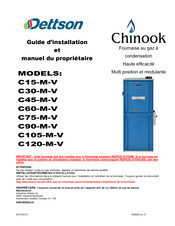 Dettson Chinook C90-M-V Guide D'installation Et Manuel Du Propriétaire